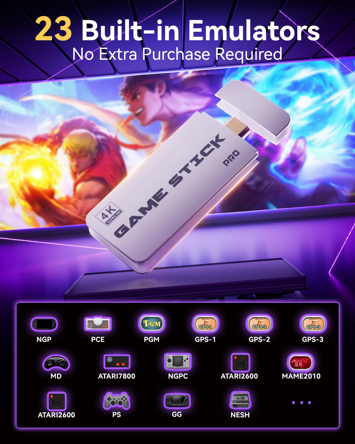 RetroStrike™ M15 Pro 4k